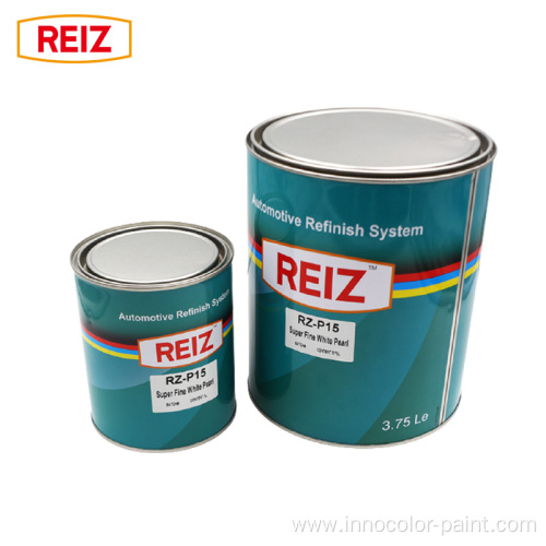 High Performance Basecoat Reiz White Refinish Car Paint